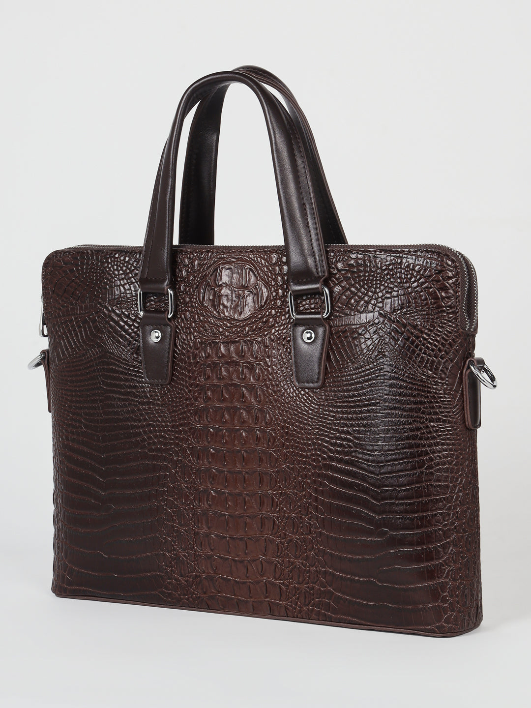 Dote Crocodile Patterned Laptop Bag