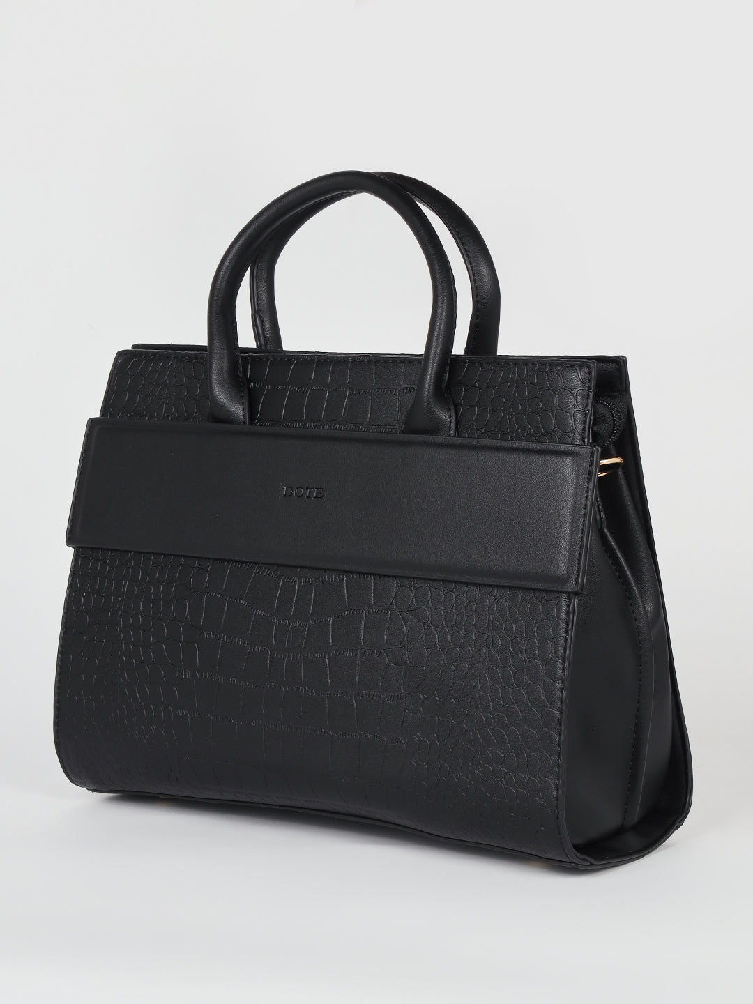 DOTE Crocodile Texture Cross Shoulder Handbag