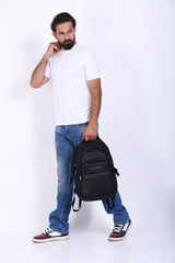 DOTE Matt Black Backpack