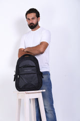 DOTE Matt Black Backpack